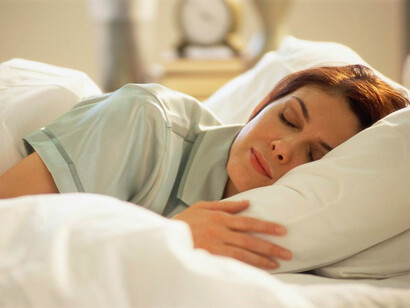 Mujer durmiendo