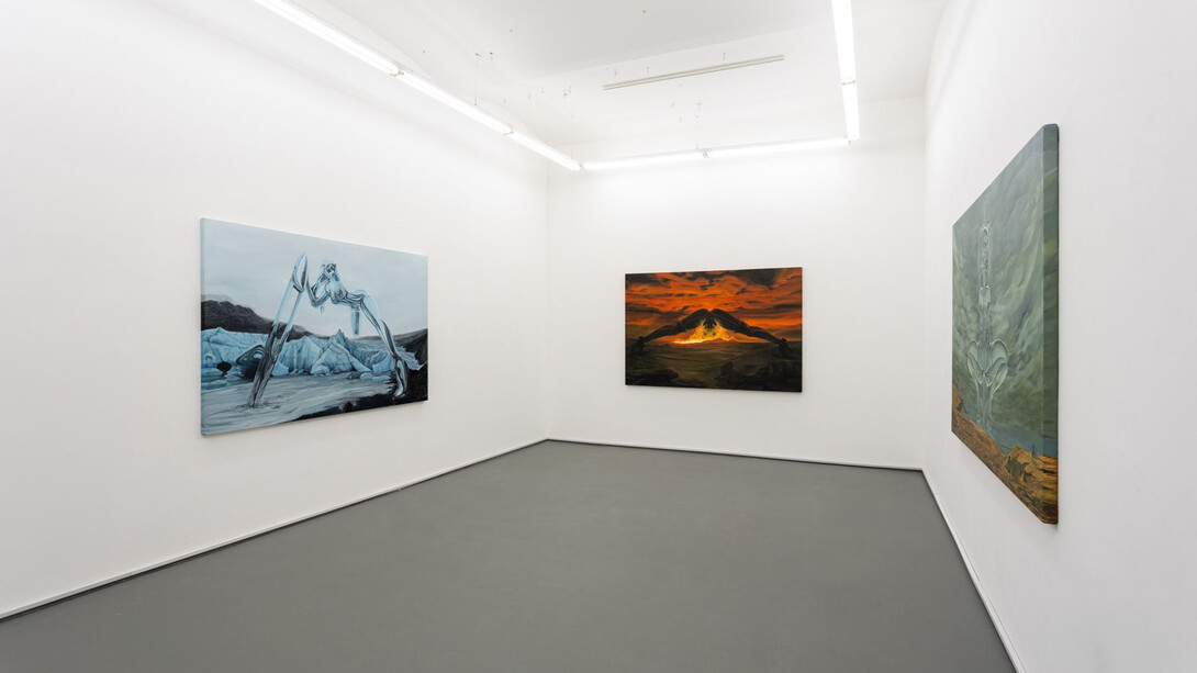 Klaudia Januško, Too hot to handle, exhibition view. Courtesy of acb Gallery