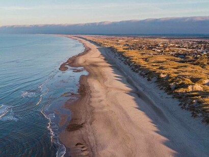 Along the coast is the barrier between land and the far sea