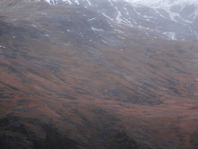 Gallt y Wenallt, Oil on canvas 2014 200 x 185 cm. Detail