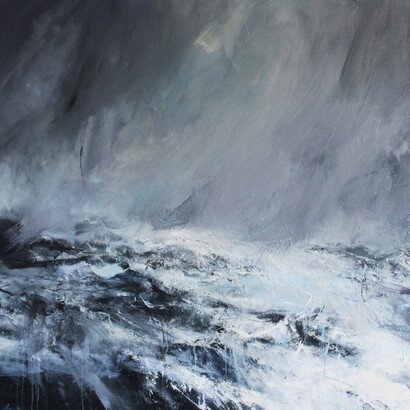 Janette Kerr, Running Sea, Brindister, 2018 © the artist, courtesy of Cadogan Contemporary