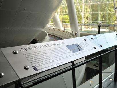 Scales of the Universe. Courtesy of American Museum of Natural History