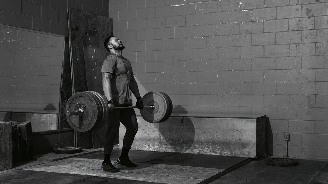 Jeff Wall, Weightlifter 2015 © Jeff Wall, Courtesy White Cube