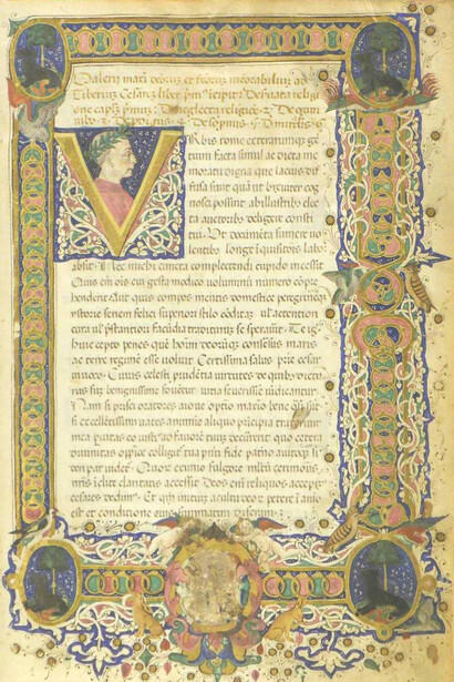 Valerii Maximi facta, ms.sec. XV, 247x160x40 mm, Ms. Parm. 2803 (dettaglio). Cortesia di Anna Defrancesco