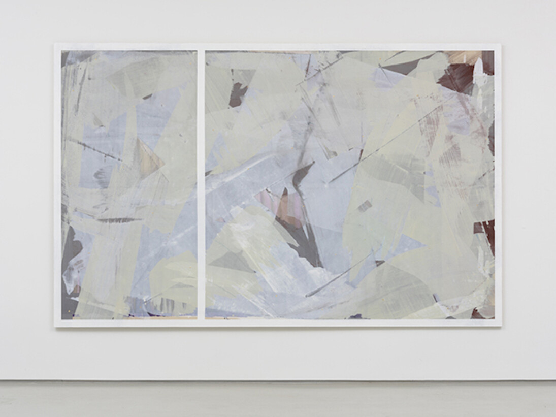 Egan Frantz. The Oat Paintings, Exhibition view. Courtesy of Roberts & Tilton