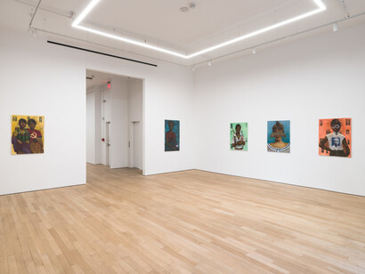 Rajkamal Kahlon, Are my hands clean? Exhibition view. Courtesy of P·P·O·W