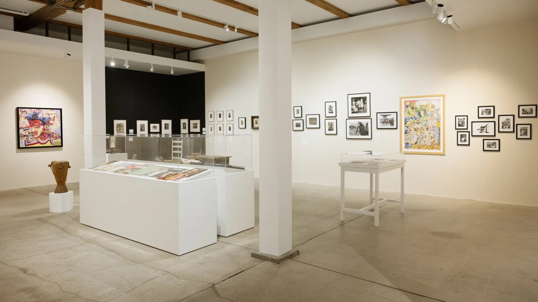Various artists, Mapping resistance, the legacy of black liberation (1925-1975), exhibition view. Courtesy of Kavi Gupta Gallery