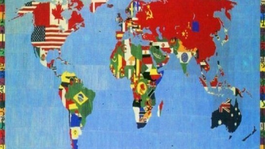 Alighiero Boetti, Mappa (1971 - 1973)