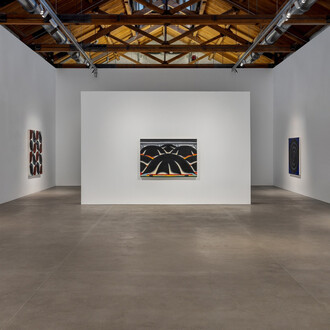 Roger Brown, Weathervane, exhibition view. Courtesy of Gray Gallery
