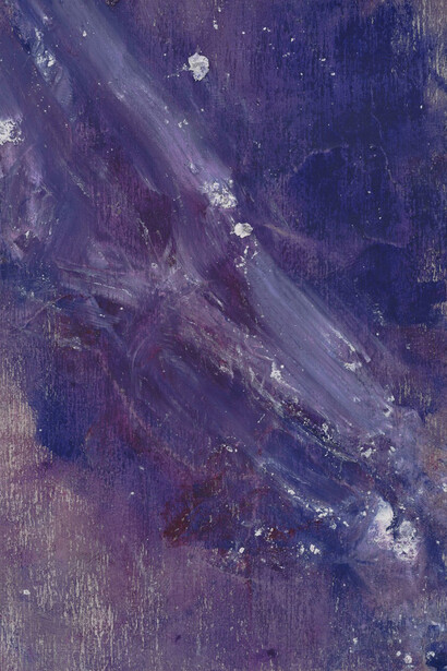 Clifford Owens, Pocket paper (Purple and pink), 2023. Courtesy of David Kordansky Gallery