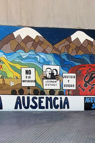 El mural de Lomas de Macul, Chile, se levanta como una intervención artística comunitaria que devuelve al espacio público la memoria borrada