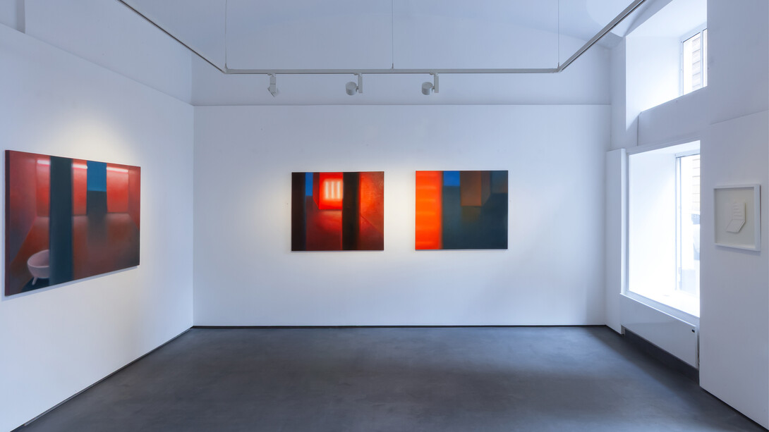 Sóváradi Valéria, Shadow weaver, exhibition view. Courtesy of Tobe Gallery