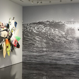 A Lifetime in Surf. Courtesy of Gagosian