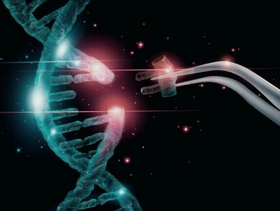 Eliminación de genes defectuosos de una cadena de ADN