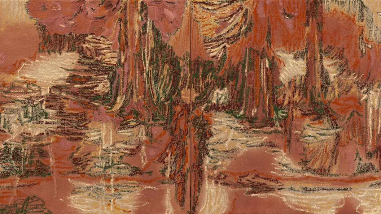 Anne Griffiths, Dripping with enthusiasm (detail), 2026. Courtesy of Kristin Hjellegjerde Gallery