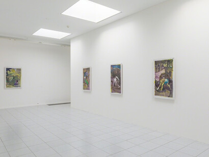 Maki Na Kamura, Steine legen, Äpfel lesen. Courtesy of Museum Dhondt-Dhaenens