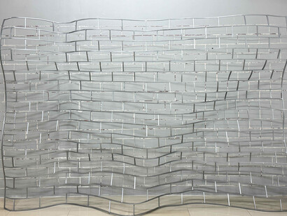 Teja Gavankar, Behind the facade, exhibition view. Courtesy of Sakshi Gallery