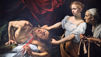 Michelangelo Merisi, detto Caravaggio, "Giuditta e Oloferne", 1599-1600, Gallerie Nazionali di Arte Antica Palazzo Barberini, Roma, Italia