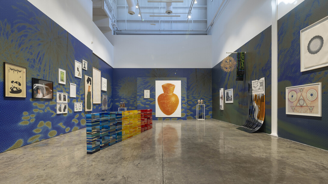 Shumon Basar, The only way out is through: the twentieth line, exhibition view. Courtesy of The Third Line