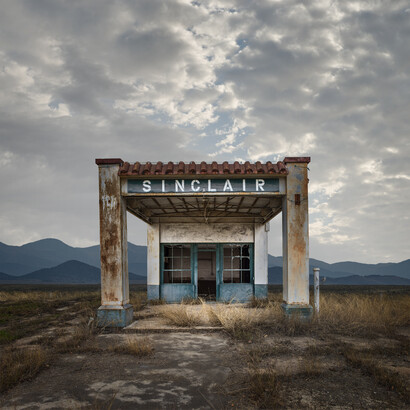 Ed Freeman, Sinclair Gas, Gustine, Texas