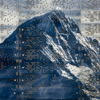 Guillermo Bert, Andes memory (detail), 2025. Courtesy of William Turner Gallery
