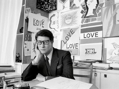 Ritratto di Yves Saint Laurent - Love