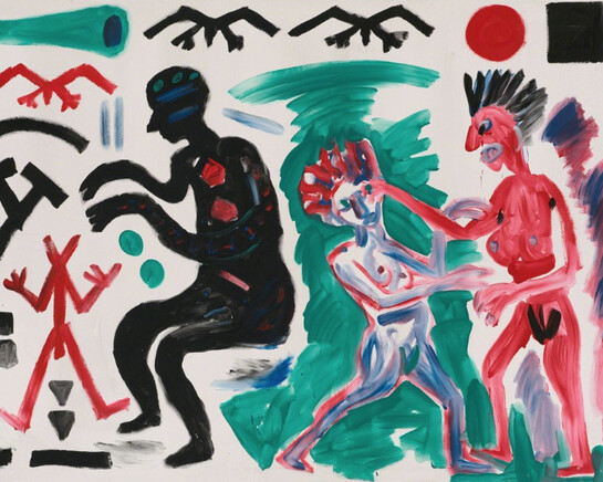 A.R. Penck. Courtesy of Michael Werner Gallery