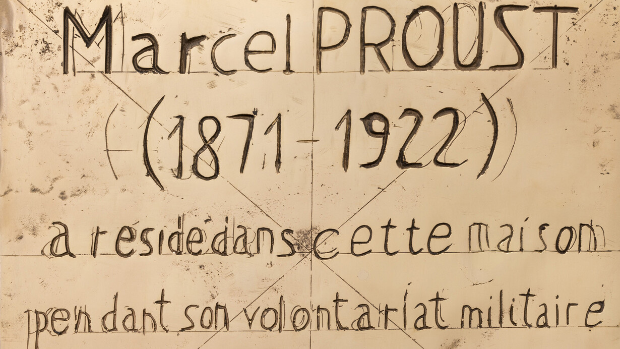 Francesco Arena, Marcel (detalle), 2025. Cortesía de Galería Prats Nogueras Blanchard