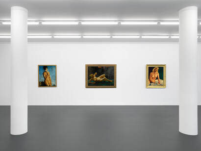 Francis Picabia, Femmes, exhibition view. Courtesy of Michael Werner Gallery