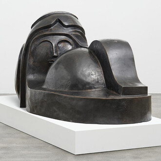 Various artists, Paintings and sculptures, exhibition view. Courtesy of Galleri Nicolai Wallner