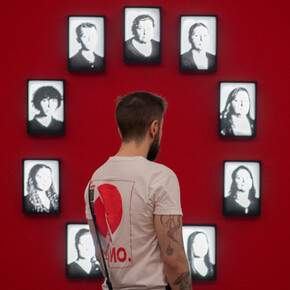 Alice Yura, Un atto fotografico, vista dell’esposizione. Cortesia della Pinacoteca