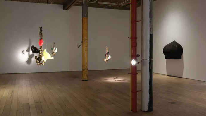 Andisheh Avini, All of you, exhibition view. Courtesy of Martos Gallery