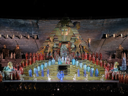 Aida. Foto Ennevi, per gentile concessione della Fondazione Arena di Verona