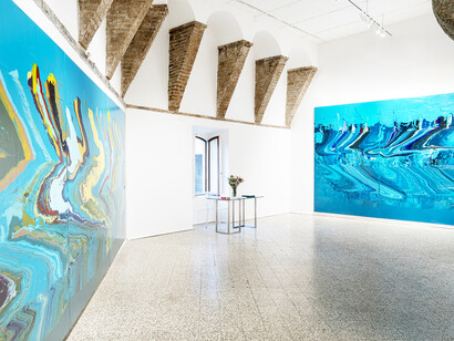 José Yaque - Eruzione 2023, exhibition view Galleria Continua, San Gimignano. Photo: Ela Bialkowska, OKNO Studio