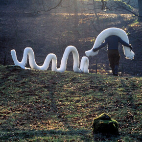 Andy Goldsworthy, Frozen patch of snow. Each section carved with a stick. Carried about 150 paces, several broken along the way. Began to thaw as day warmed up. Helbeck, Cumbria. March 1984, 1984. Courtesy of National Galleries of Scotland