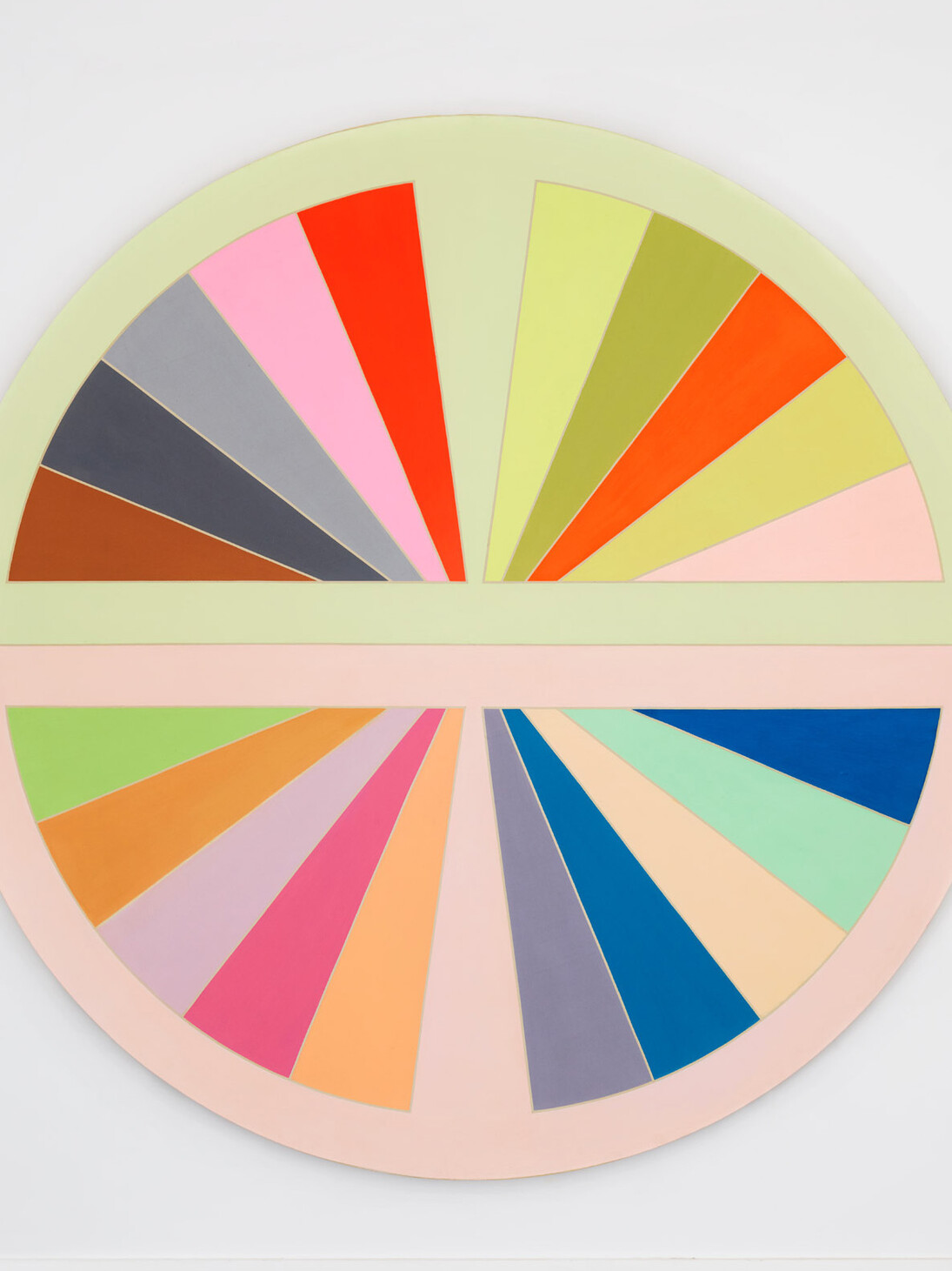 Frank Stella, Sinjerli III (detail). Courtesy of Paul Kasmin Gallery.