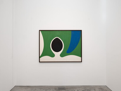 Robert Indiana, The source, 1959–1969, exhibition view. Courtesy of Kasmin Gallery