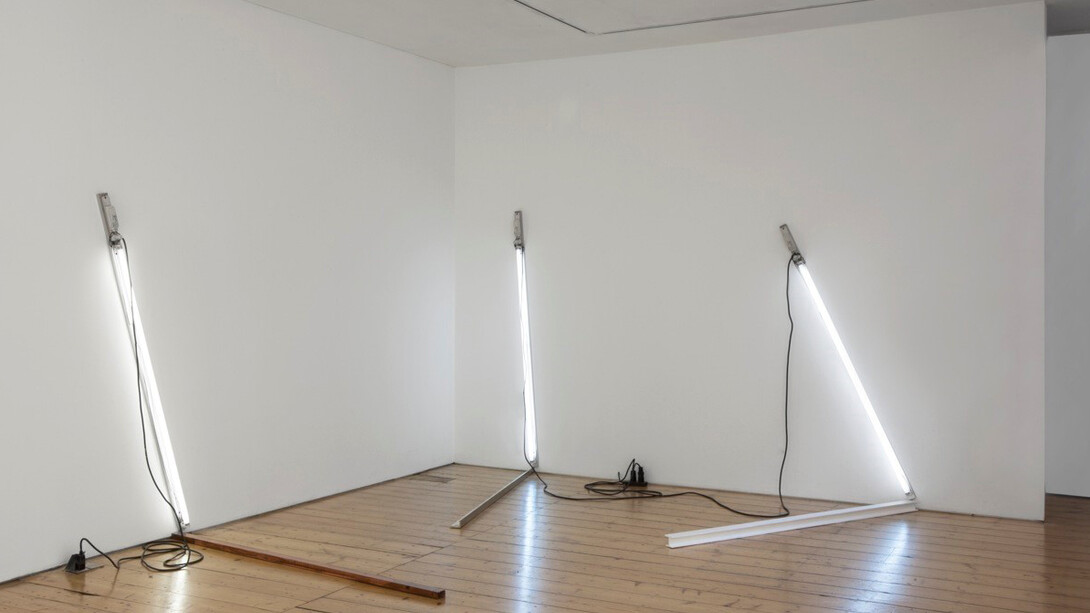 Pedro Cabrita Reis. From left: London Angles #2, 2014; London Angles #1, 2014; London Angles #3, 2014, courtesy of the Artist and Sprovieri, London, Photograph by Sebastiano Pellion di Persano