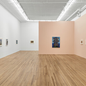Eileen Agar, Leaves of the world, exhibition view. Courtesy of Andrew Kreps Gallery