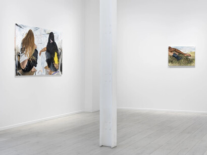 Sixten Sandra Österberg, Flood, vue de l’exposition. Avec l’aimable autorisation d’Andréhn-Schiptjenko