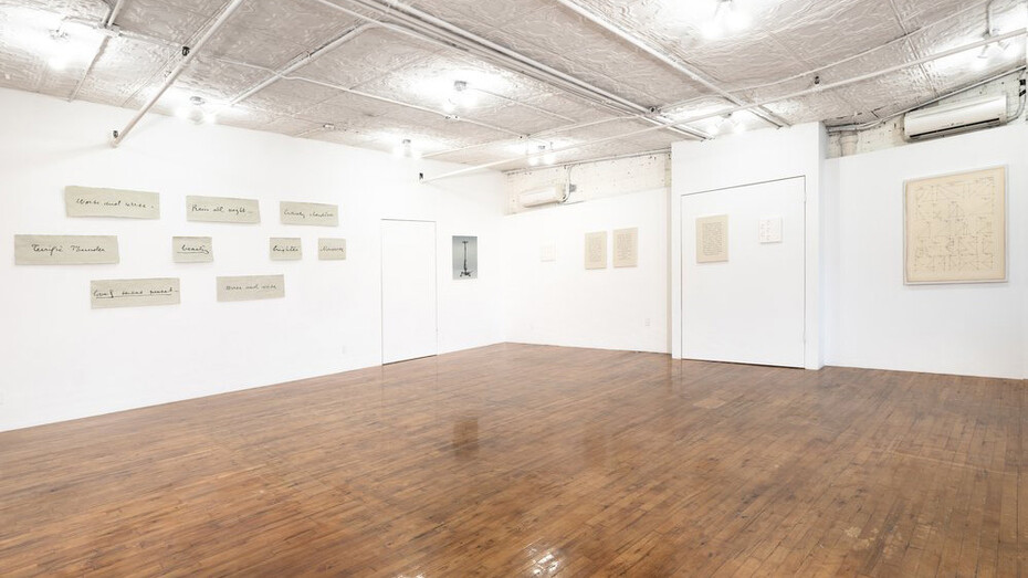 Jen Mazza, Vicissitudes of nature, exhibition view. Courtesy of Ulterior Gallery