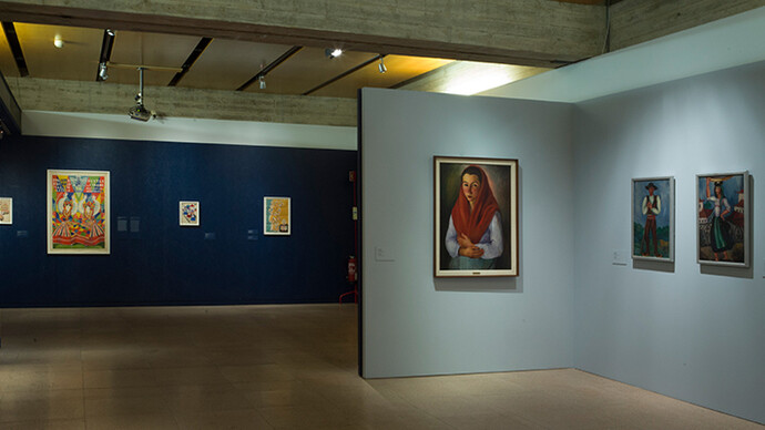 Sarah Affonso and Folk Art from the Minho. Courtesy of Calouste Gulbenkian Museum