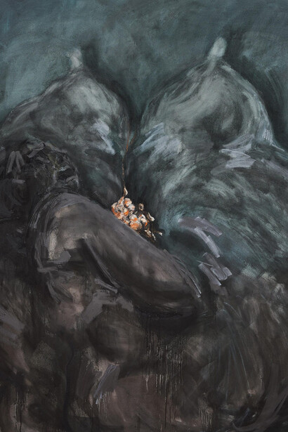 Márcia Falcão, Cuidado, da série Monumentais, 2025. Mit freundlicher genehmigung von Contemporary Fine Arts