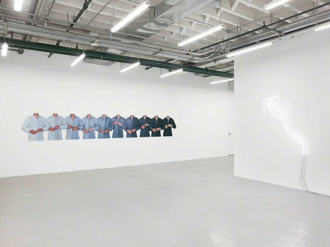 Fiete Stolte. Transit, exhibition view. Courtesy of Albertz Benda