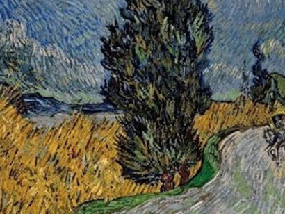 Vincent van Gogh, Strada di Provenza di notte