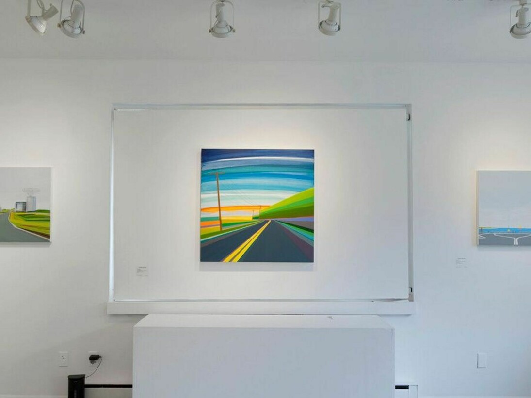 Mohawk Trail, Exhibition view. Courtesy of Roman Fine Art