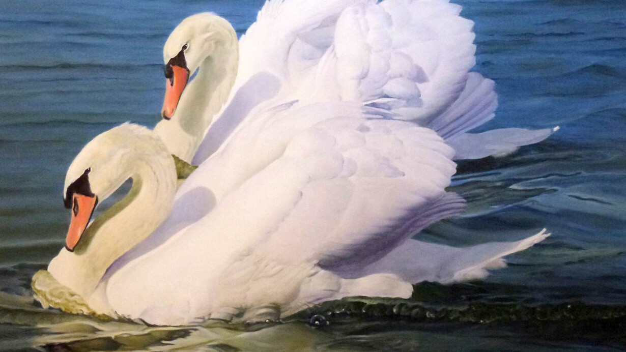 Betty Anderson, Serenity, Oil on Canvas, 23.5" x 35.5"