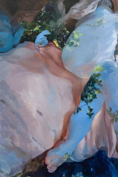 Peihang Benoît, Nocturnal creature, 2024. Courtesy of Sundaram Tagore Gallery