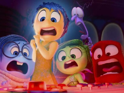 I personaggi del film "Inside Out", film di animazione della Pixar del 2015 