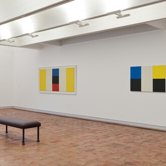 Ellsworth Kelly, Aux bords de l’eau, vue de l'exposition. Avec l'aimable autorisation de la Fondation Marguerite et Aimé Maeght